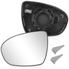 TOP-MAX Driver Side Heated Mirror Glass Compatible with 2011 2012