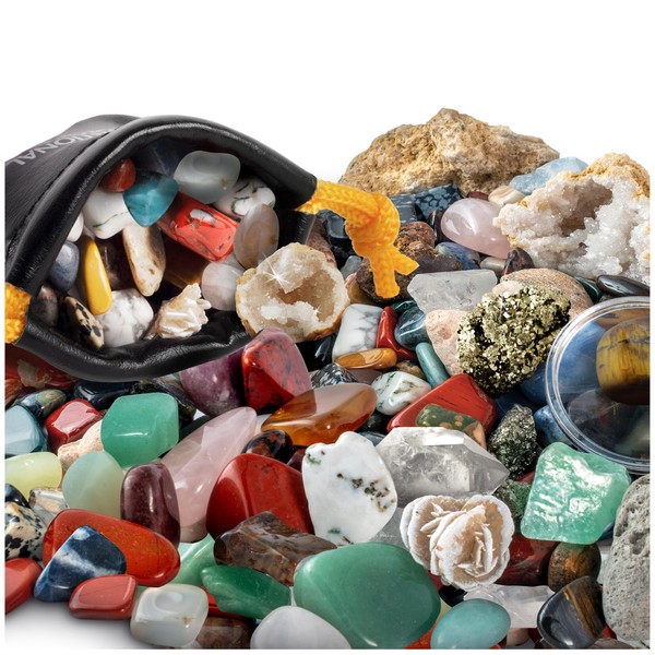 National Geographic Rock Collection Box for Kids – 300+ Piece
