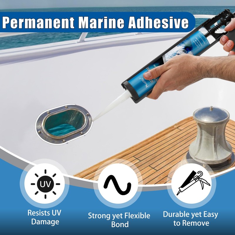 10.5 oz Marine Adhesive Sealant 5200 - High Bond Marine