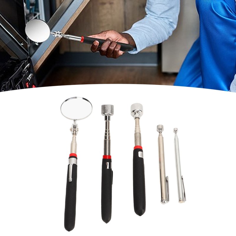 5 Pcs Set Magnetic Pickup Tool 15LB 10LB 3.5LB 1.5LB