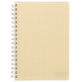 Sunstar Stationery S2638835 Mitte W Ring Notebook, B6, Soft Beige