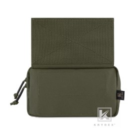 KRYDEX Tactical Drop Pouch SACK Chassis Pack Bag Hook & Loop Nylon Ranger Green
