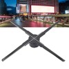 3D Holographic Projector Advertising Display 45cm 4 Blades Fan 2000x510