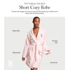 Victoria's Secret Short Cozy Robe, Robes for Women, Black (XS/S)