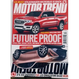 Motor Trend March 2018 Future Proof Mustang Vs Camaro FREE SHIPPING CB