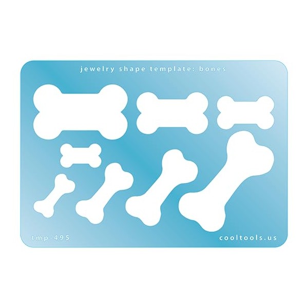 Jewelry Shape Template - Bones
