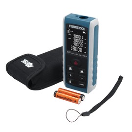 Ferrestock FSKLDM070 Laser Distance Meter Up to 70 Meters, LCD Display, 2 Reference Points, 7 Measurement Modes, Digital Level and 99 Memories
