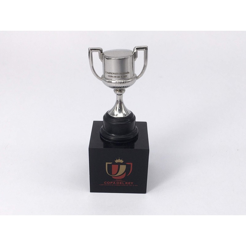 RFEF Copa del Rey Con Pedestal Rey 45 mm