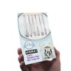 HINMAY Small Serving Tongs Set 6-Inch Appetizer Tongs Stainless Steel