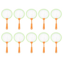 Mini Catcher Nets, 10 Pcs Funny Kids Fishing Nets, Durable Kids Catcher Nets, Fish Catcher Outdoor Fish Catching Nets for Students Spring Outing Early Learning Tool