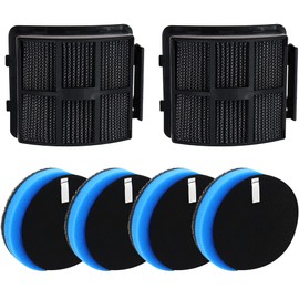 Fette Filter - Filters Kit for Bissell 2998 Multiclean Lift-Off Pet Vacuum, Fit for Bissell 2998 2999 2849 3000 3057 2849 28524 2920 3059 3399 2852 3125W Vacuum, Part #1625641 & 1603437