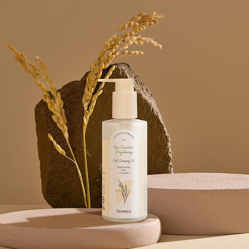 Deoproce Deoproce Rice Enriched Brightening Soft Cleansing Gel | Gentle