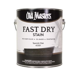 1 Gal Old Masters 61201 Spanish Oak Fast Dry Stain Interior Oil-Based Wood Stain