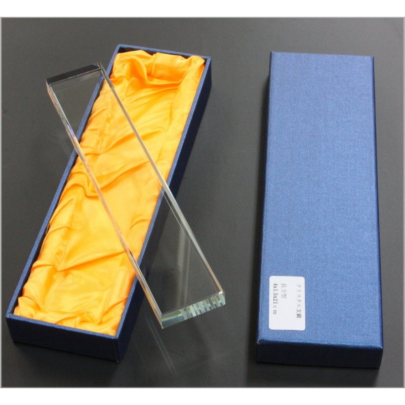 Crystal Paper Square Type G 4 X 1.5 X/21 cm