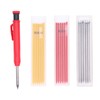 19Pcs Carpenter Pencil Set ABS Tungsten Carbide Construction Carpenter Marker
