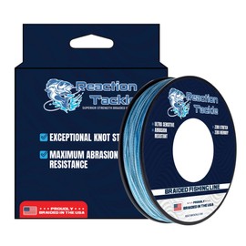 Reaction Tackle USA Braid 4 Strand Blue Camo 10/150