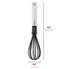 Starfrit Gourmet Steel - Nylon Whisk - Stainless Steel Handle