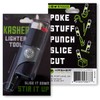 Sacred Geometry Kasher Lighter Tool, Pipe Cleaner, Cigar Punch, Poker,
