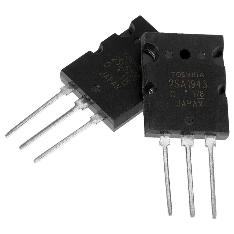 Power Amplifier Transistor, 5 Pair 2SA1943 2SC5200 Power General Purpose