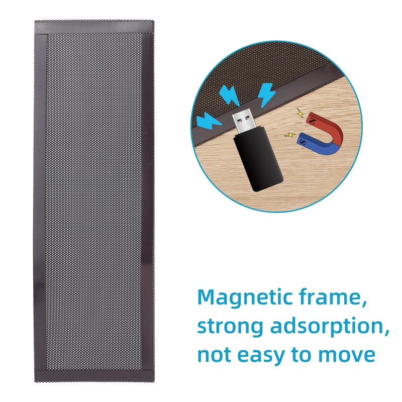 NICENEEDED 6 Pack Magnetic Vent Covers, 11.8 x 4 Inch
