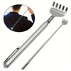 2 x Chrome Plated Telescopic Extendible Back Scratcher, Pen Style