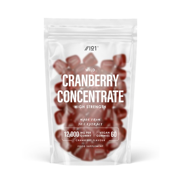 Cranberry Extract Gummies 12,000mg - Potent Formula, Made with Tapioca,
