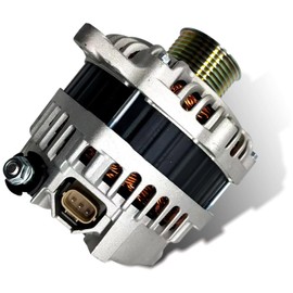 12V 150A Alternator Compatible with 2013 Infiniti JX35, 2014-2016 Infiniti QX60, 2013-2017 Nissan Pathfinder, 2015-2017 Nissan Murano, 7-Groove Pulley, Replace # 23100-3JA1A A003TJ399 23100-3JA1ARE