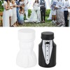 26 Pieces Wedding Bubble Bottles, Mini Bubble Bottles in Black