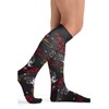 Cherokee Printsupport Damen 12 mmHg Stützsocken, Buntes Weihnachtsfest, Einheitsgröße