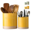 YHOSSEUN Kitchen Utensil Holder, Ceramic Utensil Holder for Kitchen Counter,