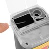 TEONEI Razor Blades Dispenser Case,Small Portable Sharps Container,Razor Blades Disposal