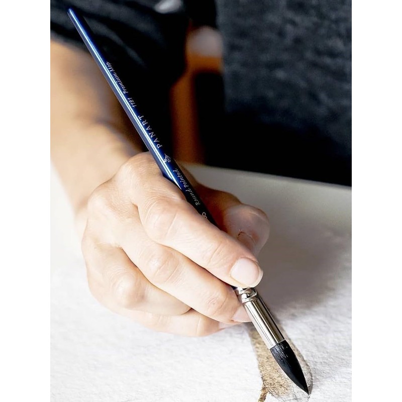 Pan Art Round Tip Mop Brush Synthetic No.12 - Watercolor