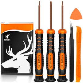 Kit de destornilladores Jorest para Switch, juego de reparación de 6 piezas con Triwing Y00, Y1, Phillips PH000, pinzas, palanca, palanca triangular, para Switch Lite, controlador Joycon, Wii, Gameboy