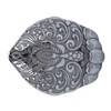 Natural Terahertz Pendant Peacock Pattern Carved Energy Stone Hanging Ornament