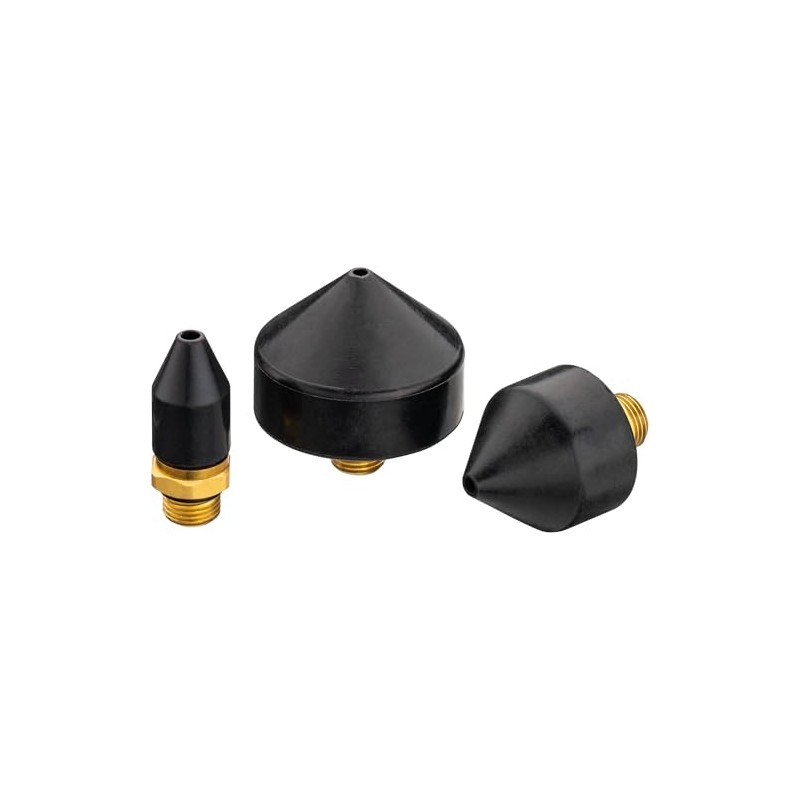 HAZET Cone Set 9040-42/3, for Compressed Air Cleaning of Pipes,
