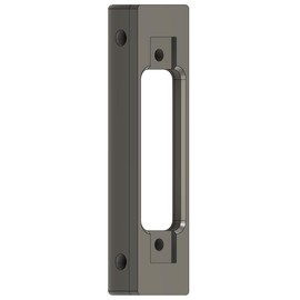 Angled Doorbell Mount compatible with Eufy E340 Security Video Doorbell (70-Degree, Black)