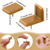 Maitys Plastic Drawer Glides and Slides Drawer Stoppers for Dresser