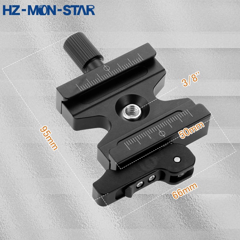50mm Quick Release Clamp, Compatible with Arca-Swiss Standard Products, Compatible