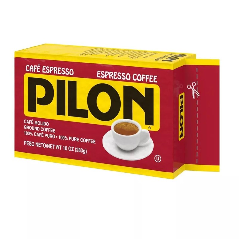 Pilon Ground Espresso Coffee 10oz | 284g (Pack of 06)