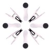 24 Clothes Pegs with Spiral Springs and Soft Grip Soft