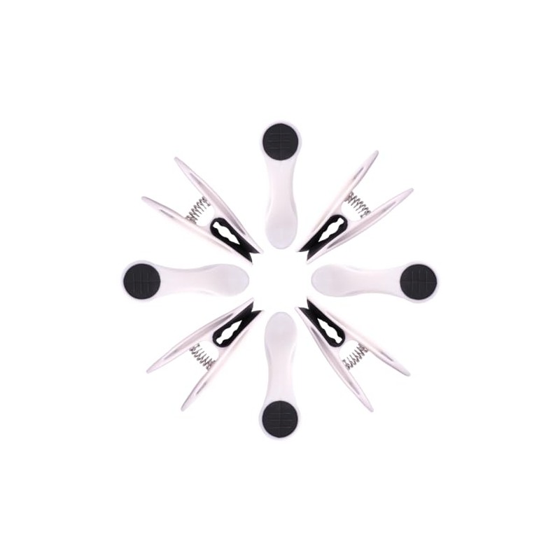 24 Clothes Pegs with Spiral Springs and Soft Grip Soft