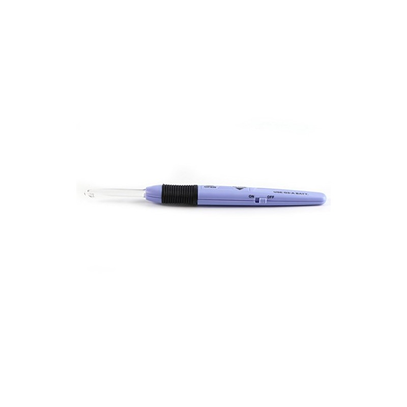 Lighting Crochet Hook,USB Rechargeable LED Light Up Crochet Hook Interchangeable