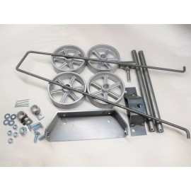 Flywheel Supply Universal Small Engine Truck Cart Kit Briggs Hit Miss Axle Wheel Gas Motor