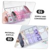 Beavorty Eyelash Storage Box Eyelash Extension Tools Holder Extensions Storage