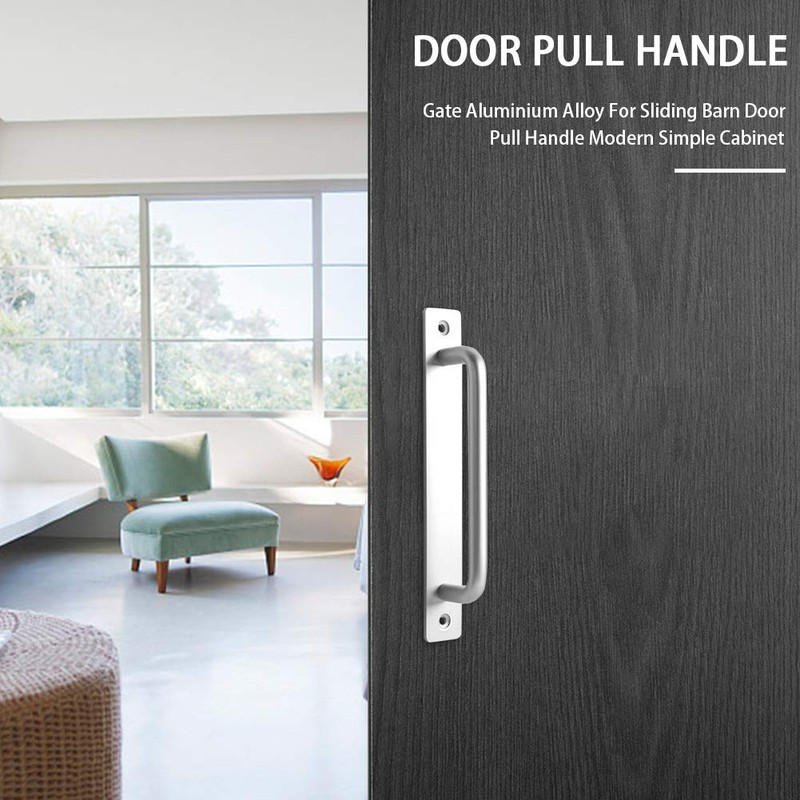 MOVKZACV Aluminium Alloy Door Pull Handle Silver,Internal Door Handle for