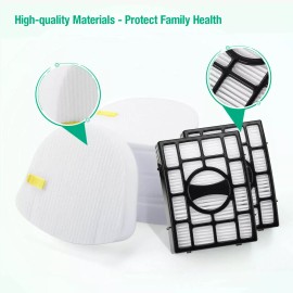 For Shark XHF560 Filter For Shark Navigator ZU560 ZU560C ZU561 ZU562 Vacuum Cleaner Parts