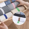 100Pcs Elastic Band with Buttonholes Stretchable Reusable Roll Up Clothes