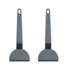 Spring Raclette Scraper Set, 2 Pieces, High-Quality Plastic Spatula Set,