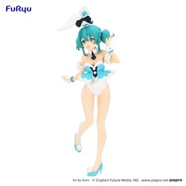 Furyu - Hatsune Miku - BiCute Bunnies - White Rabbit Statue