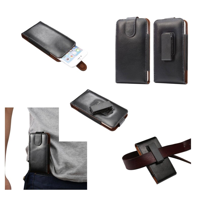DFV mobile - Genuine Leather Holster Executive Case Belt Clip